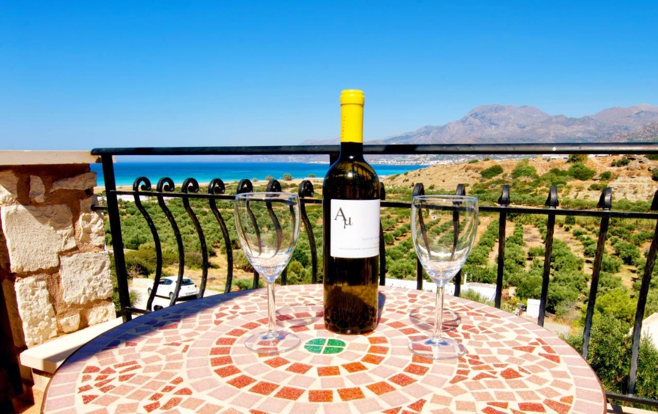 Ville Du Soleil - Exclusive Homes With Rustic Charm And Sensational Views Of The Mediterranean Sea Makrýgialos エクステリア 写真